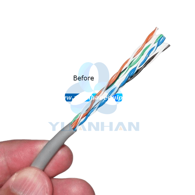 Networking Cable Straighten/Untwist Machine